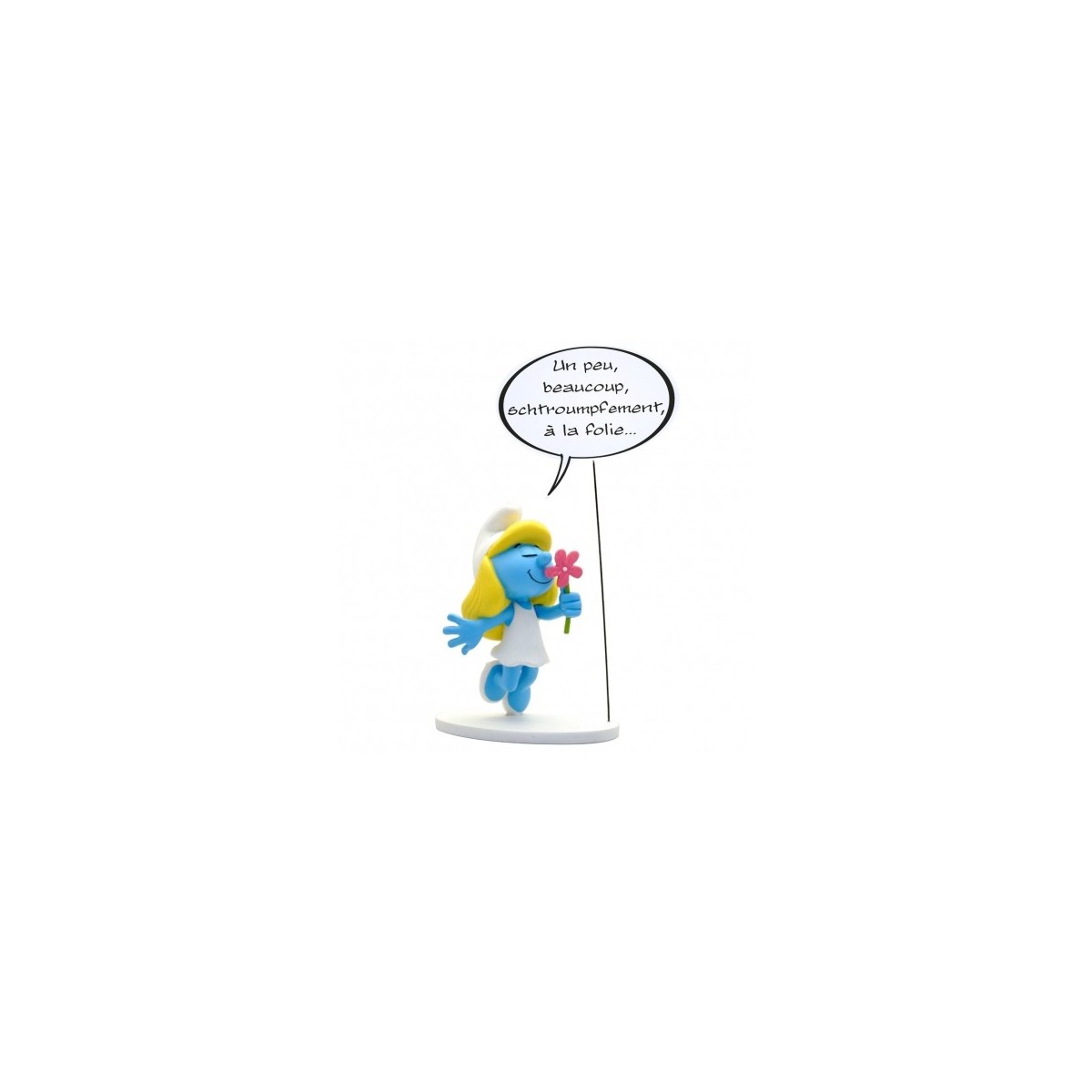 Sammlerstücke - Les Schtroumpfs Statuette - Bubbles Smurfette "Ein wenig, viel"