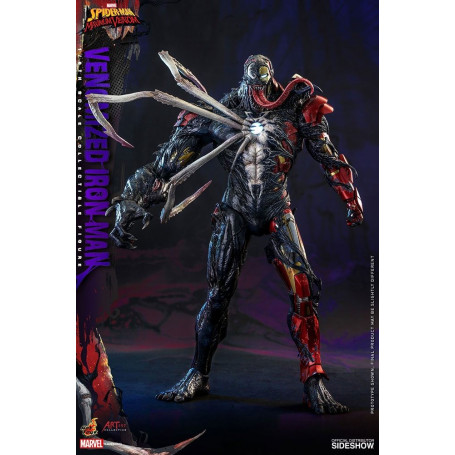 Hot Toys - Giftiger Iron Man - Marvel's Spider-Man: Maximale Giftfiguren-Künstlersammlung 1/6