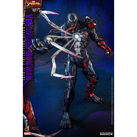 Hot Toys - Giftiger Iron Man - Marvel's Spider-Man: Maximale Giftfiguren-Künstlersammlung 1/6