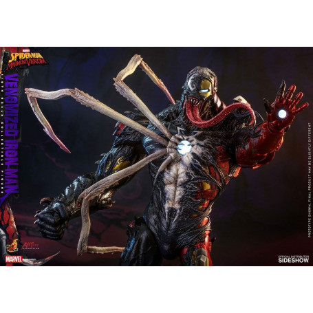 Hot Toys - Giftiger Iron Man - Marvel's Spider-Man: Maximale Giftfiguren-Künstlersammlung 1/6