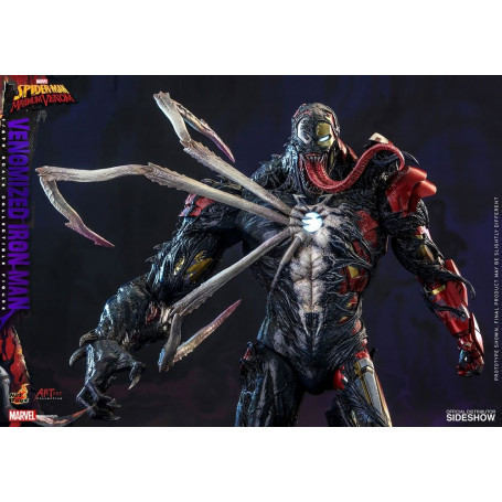 Hot Toys - Giftiger Iron Man - Marvel's Spider-Man: Maximale Giftfiguren-Künstlersammlung 1/6