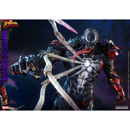 Hot Toys - Giftiger Iron Man - Marvel's Spider-Man: Maximale Giftfiguren-Künstlersammlung 1/6