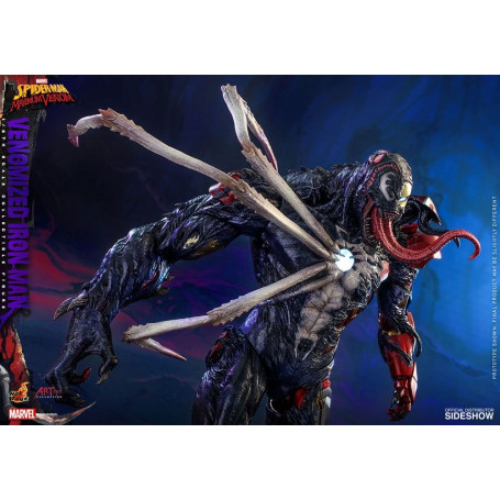 Hot Toys - Giftiger Iron Man - Marvel's Spider-Man: Maximale Giftfiguren-Künstlersammlung 1/6