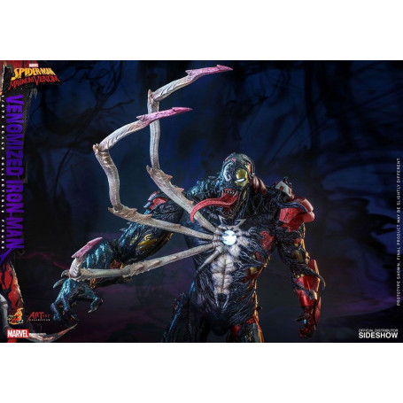 Hot Toys - Giftiger Iron Man - Marvel's Spider-Man: Maximale Giftfiguren-Künstlersammlung 1/6