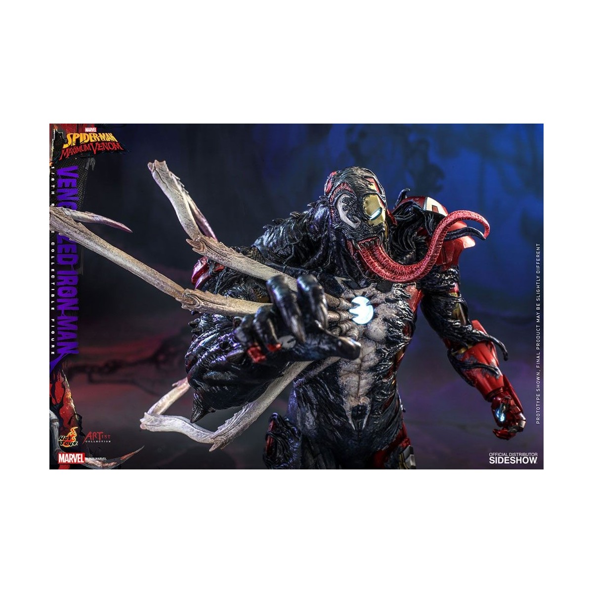 Hot Toys - Giftiger Iron Man - Marvel's Spider-Man: Maximale Giftfiguren-Künstlersammlung 1/6