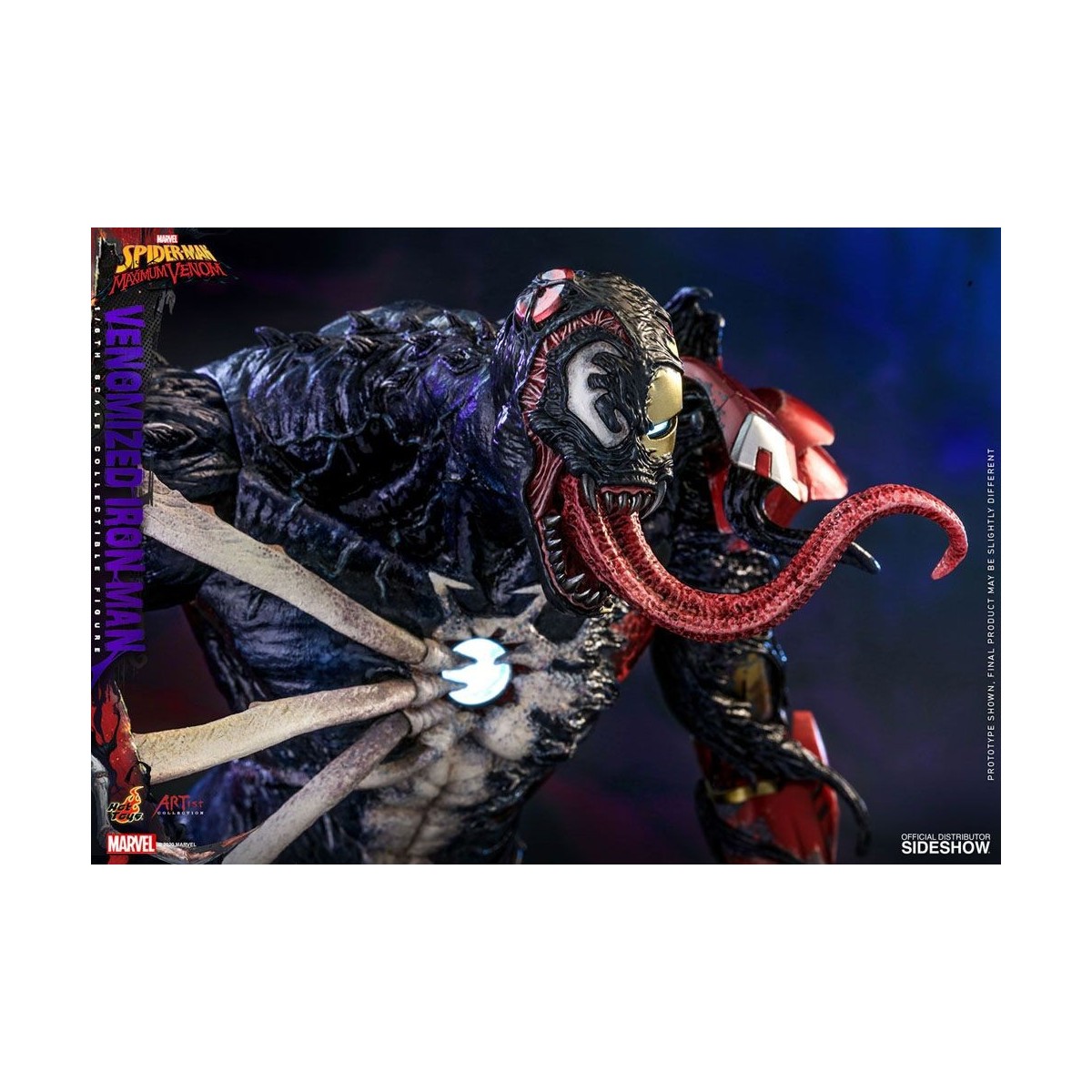 Hot Toys - Giftiger Iron Man - Marvel's Spider-Man: Maximale Giftfiguren-Künstlersammlung 1/6