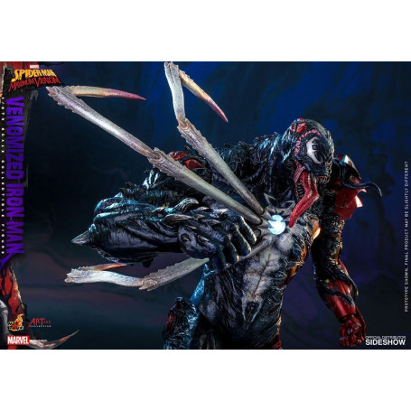 Hot Toys - Giftiger Iron Man - Marvel's Spider-Man: Maximale Giftfiguren-Künstlersammlung 1/6