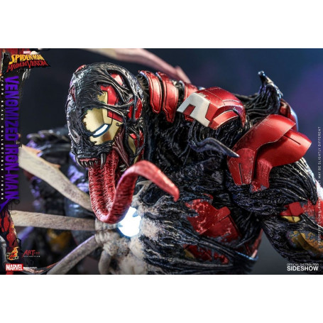 Hot Toys - Giftiger Iron Man - Marvel's Spider-Man: Maximale Giftfiguren-Künstlersammlung 1/6