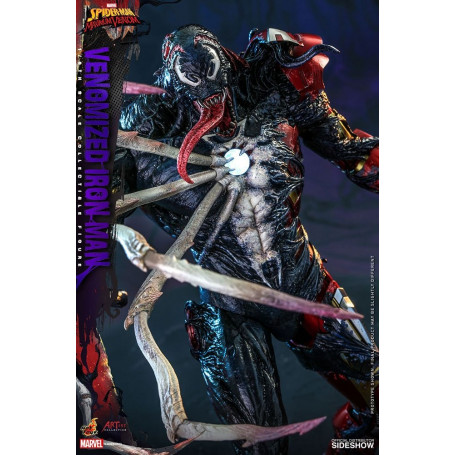 Hot Toys - Giftiger Iron Man - Marvel's Spider-Man: Maximale Giftfiguren-Künstlersammlung 1/6