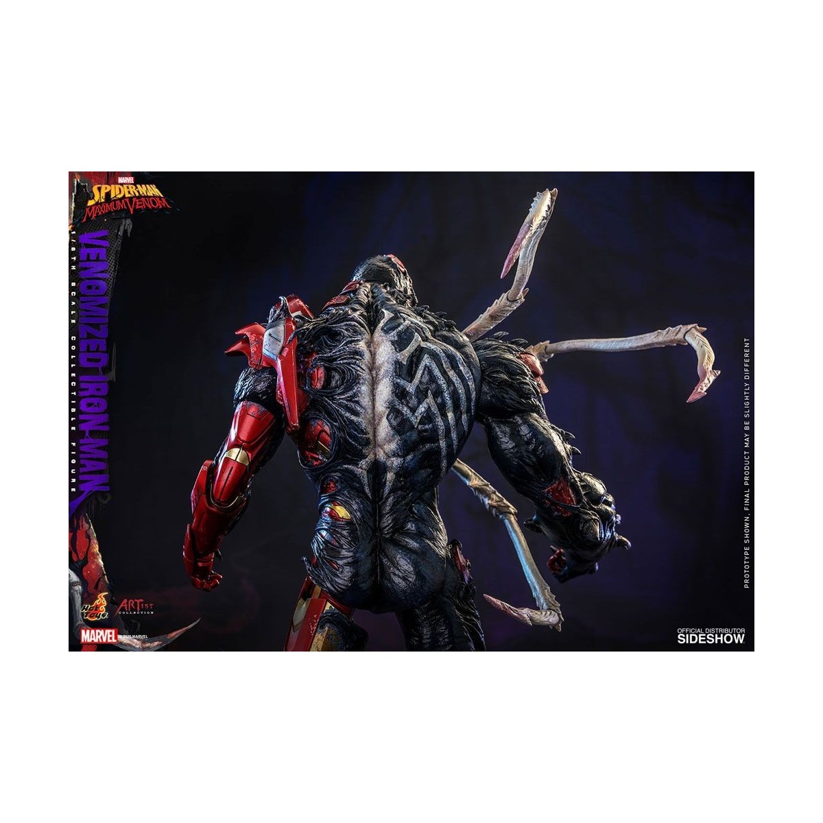 Hot Toys - Giftiger Iron Man - Marvel's Spider-Man: Maximale Giftfiguren-Künstlersammlung 1/6