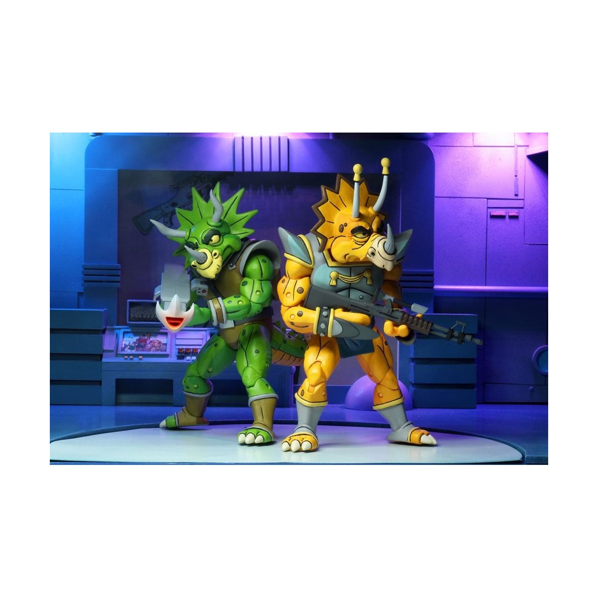 Neca - TMNT - Ninja Turtles - Pack-Kapitän Zarax & Zork