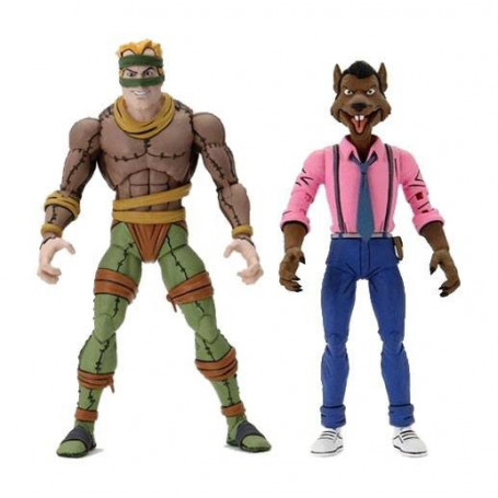 Neca - TMNT - Ninja Turtles - Pack 2 Figuren Rat King & Vernon