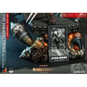 Hot Toys Star Wars - Der Mandalorianer und das Kind Deluxe 1/4