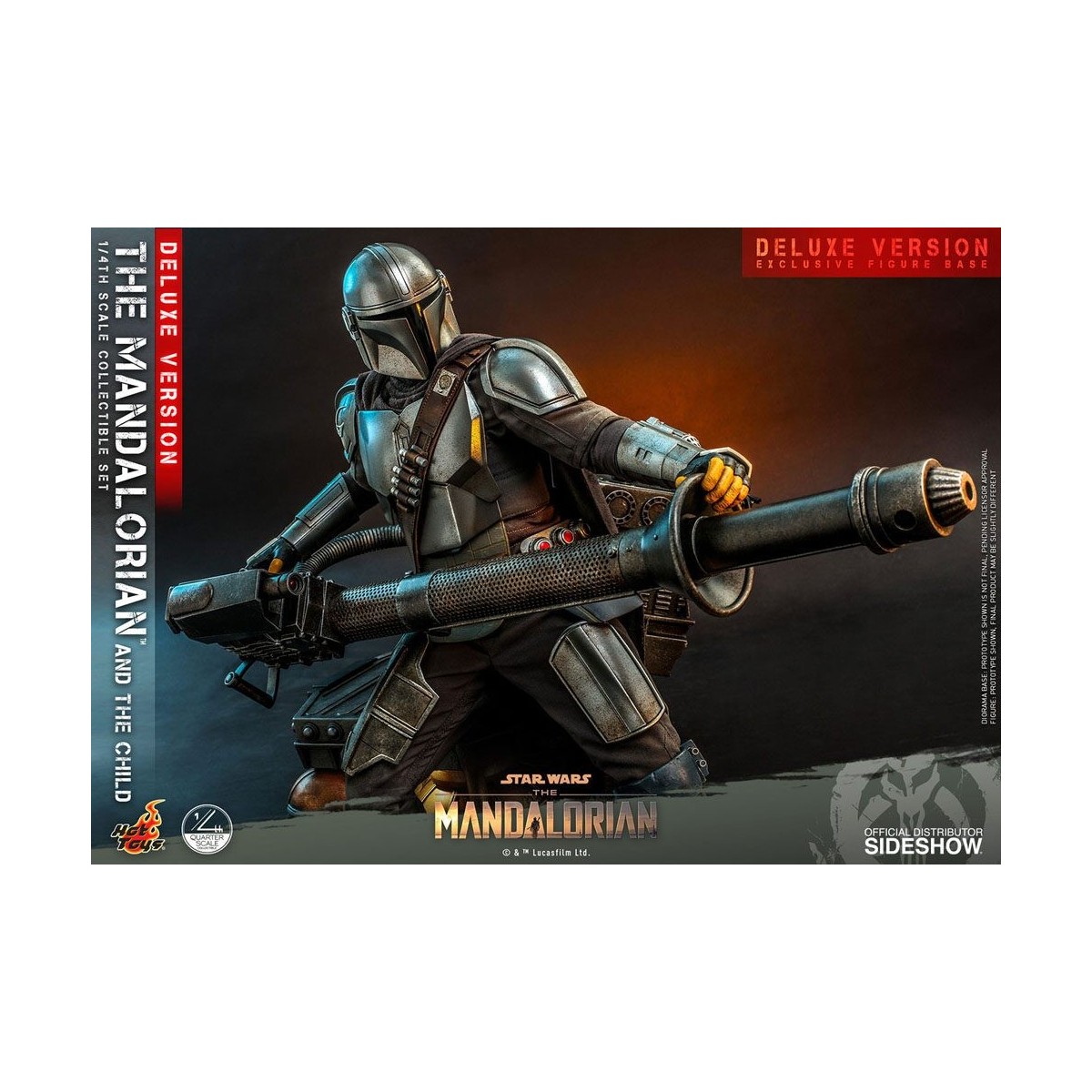 Hot Toys Star Wars - Der Mandalorianer und das Kind Deluxe 1/4