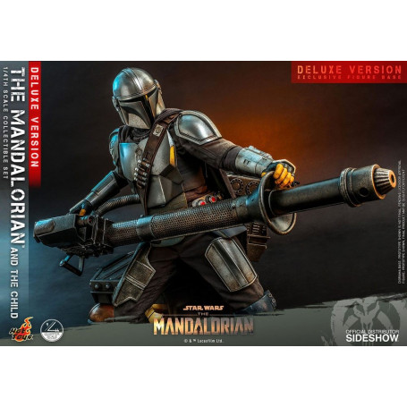 Hot Toys Star Wars - Der Mandalorianer und das Kind Deluxe 1/4