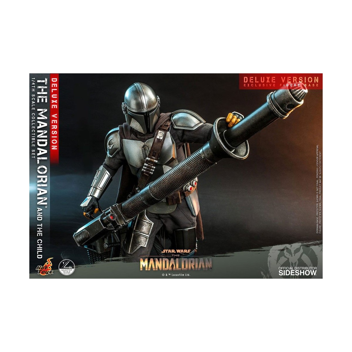 Hot Toys Star Wars - Der Mandalorianer und das Kind Deluxe 1/4