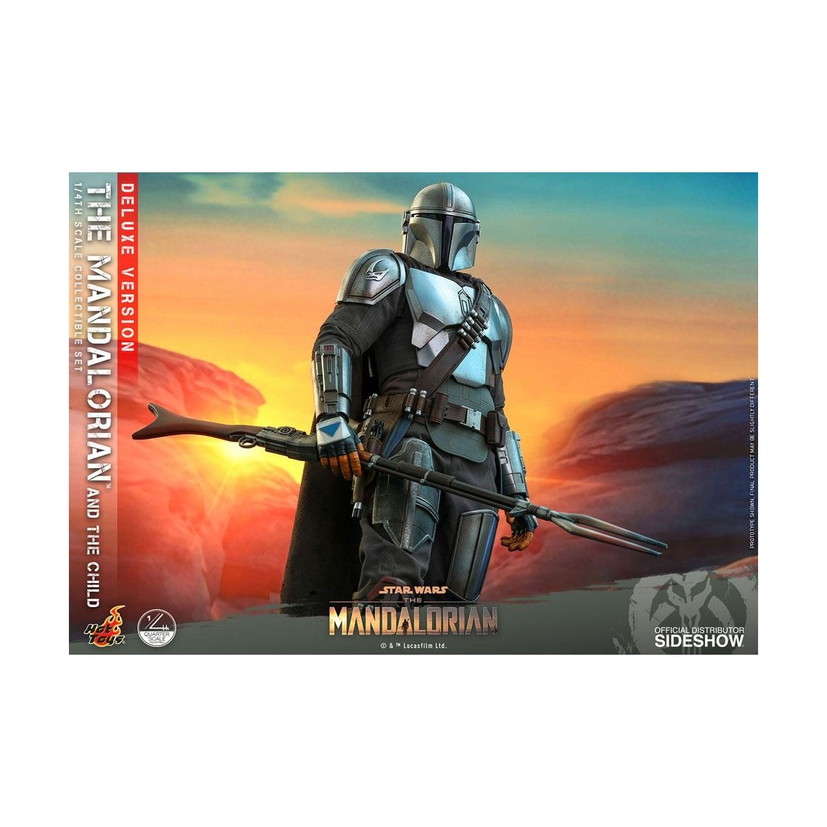 Hot Toys Star Wars - Der Mandalorianer und das Kind Deluxe 1/4