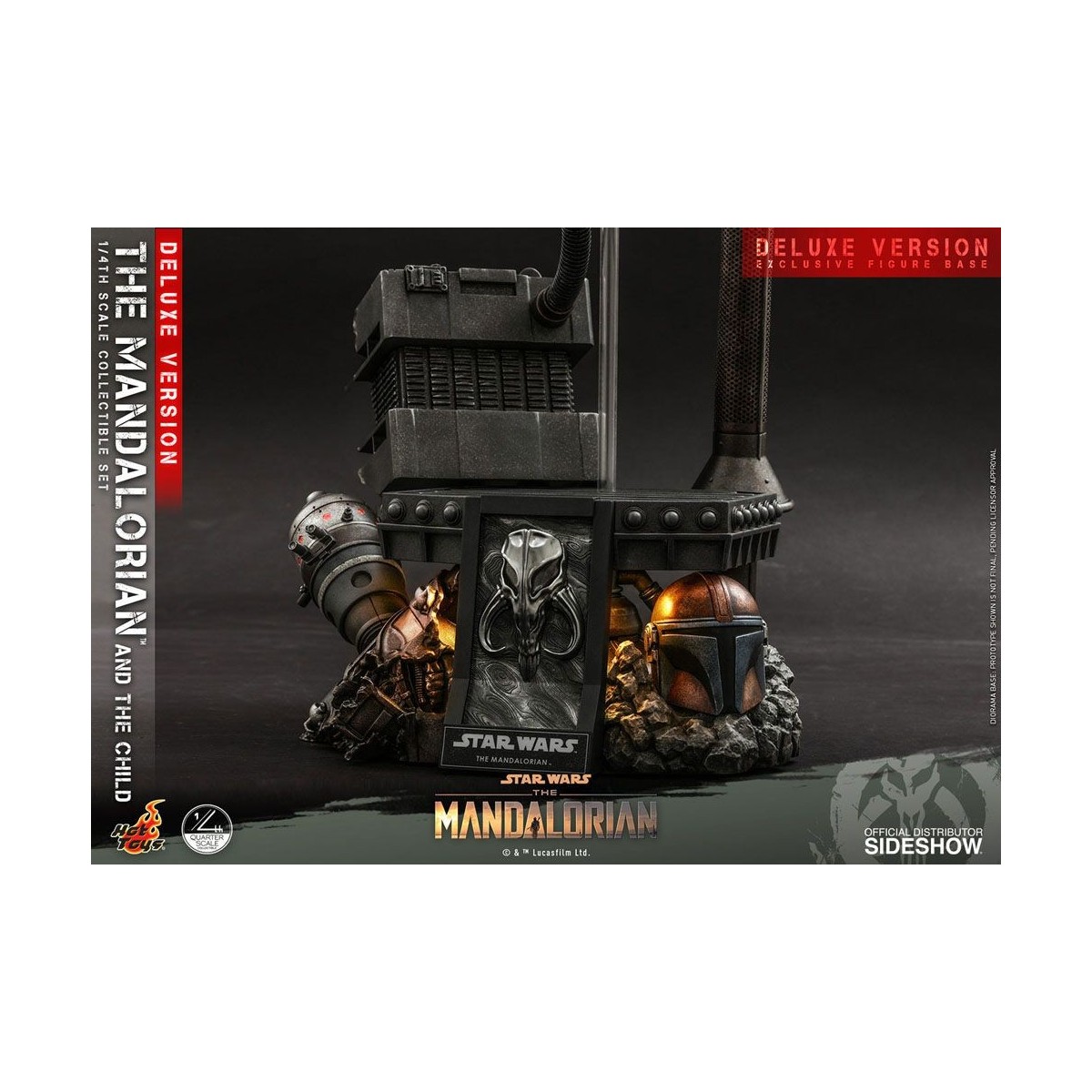 Hot Toys Star Wars - Der Mandalorianer und das Kind Deluxe 1/4
