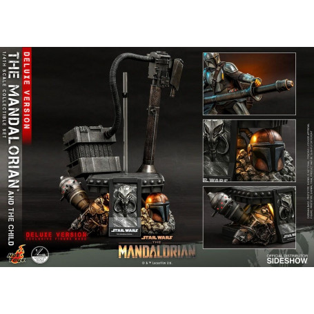 Hot Toys Star Wars - Der Mandalorianer und das Kind Deluxe 1/4