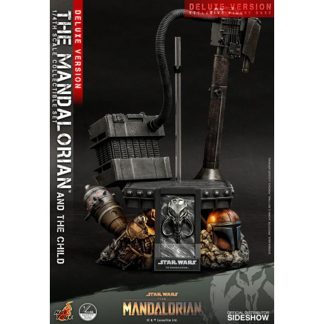 Hot Toys Star Wars - Der Mandalorianer und das Kind Deluxe 1/4