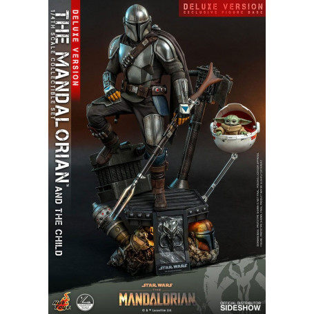 Hot Toys Star Wars - Der Mandalorianer und das Kind Deluxe 1/4