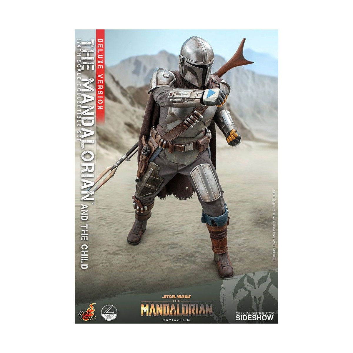 Hot Toys Star Wars - Der Mandalorianer und das Kind Deluxe 1/4