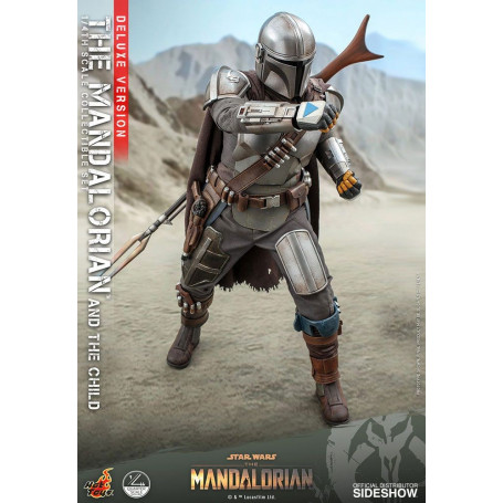 Hot Toys Star Wars - Der Mandalorianer und das Kind Deluxe 1/4