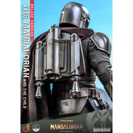 Hot Toys Star Wars - Der Mandalorianer und das Kind Deluxe 1/4