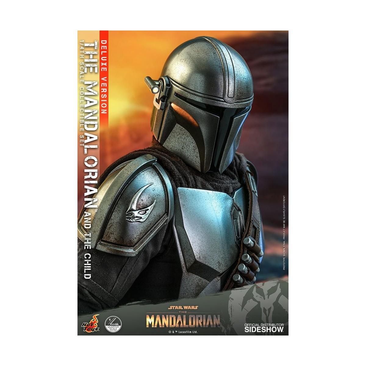 Hot Toys Star Wars - Der Mandalorianer und das Kind Deluxe 1/4