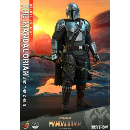 Hot Toys Star Wars - Der Mandalorianer und das Kind Deluxe 1/4