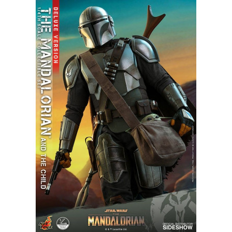 Hot Toys Star Wars - Der Mandalorianer und das Kind Deluxe 1/4