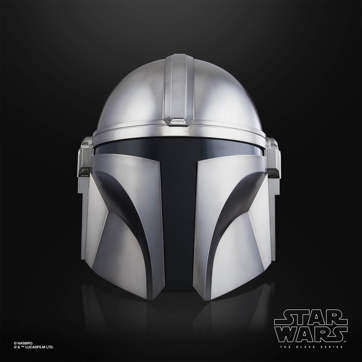 Hasbro - Der mandalorianische Helm - Star Wars Helm der schwarzen Serie 1:1 Replikat Premium