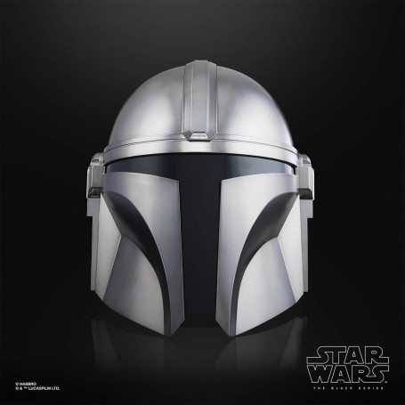 Hasbro - Der mandalorianische Helm - Star Wars Helm der schwarzen Serie 1:1 Replikat Premium