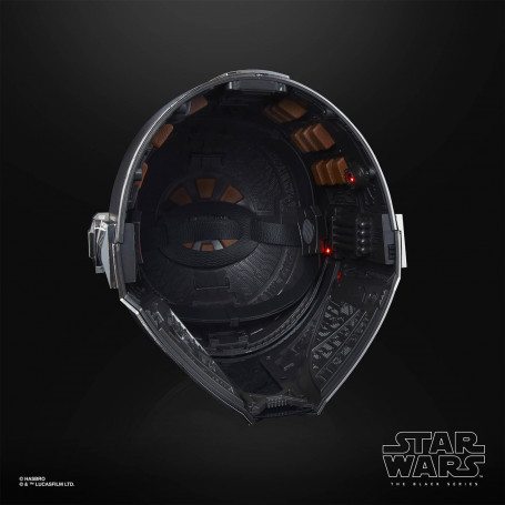 Hasbro - Der mandalorianische Helm - Star Wars Helm der schwarzen Serie 1:1 Replikat Premium