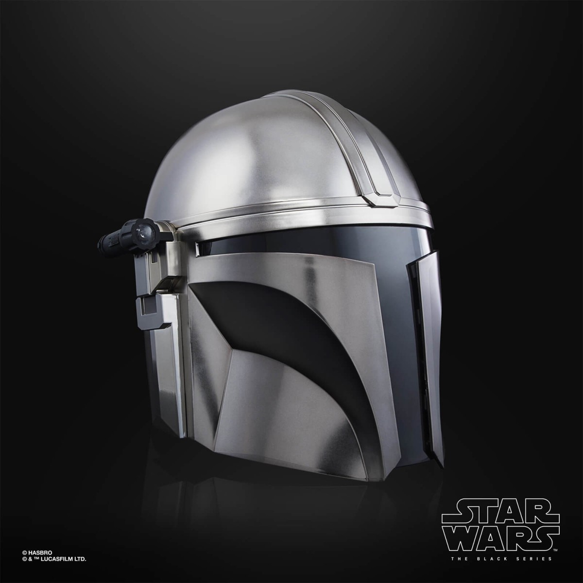 Hasbro - Der mandalorianische Helm - Star Wars Helm der schwarzen Serie 1:1 Replikat Premium