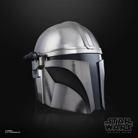 Hasbro - Der mandalorianische Helm - Star Wars Helm der schwarzen Serie 1:1 Replikat Premium
