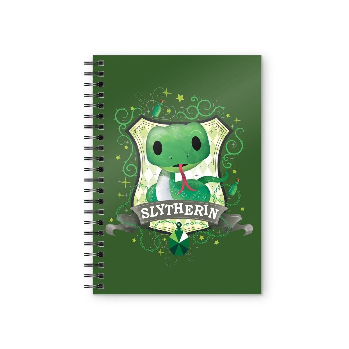 Harry Potter Serpentar/Slytherin KID - Heft A5