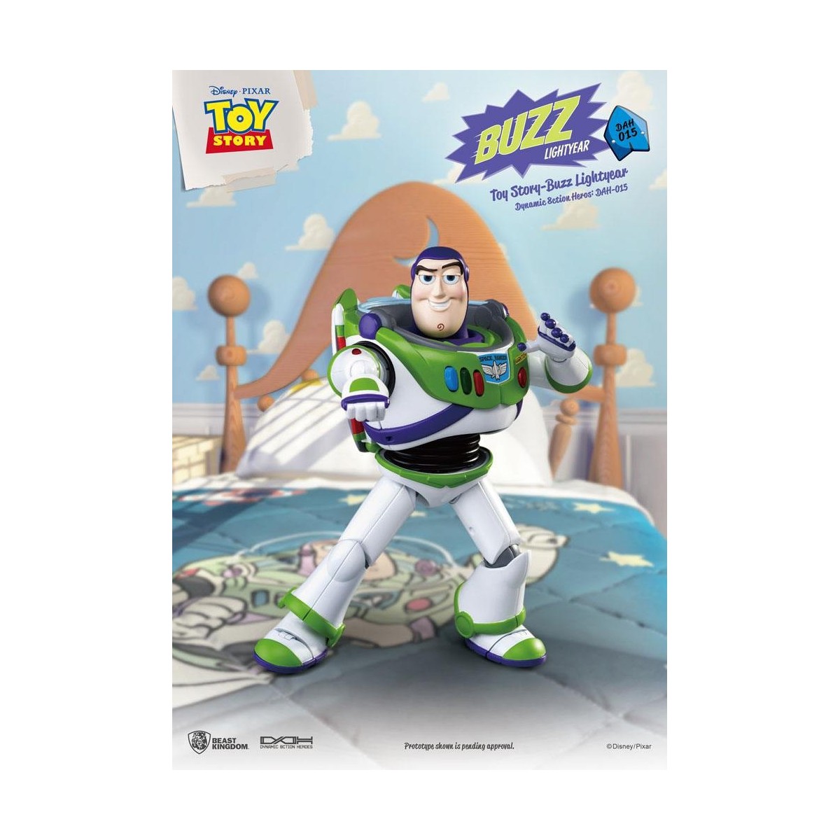 Beast Kingdom - Toy Story Buzz Lightyear - Dynamic Action Helden 1/9 Actionfigur