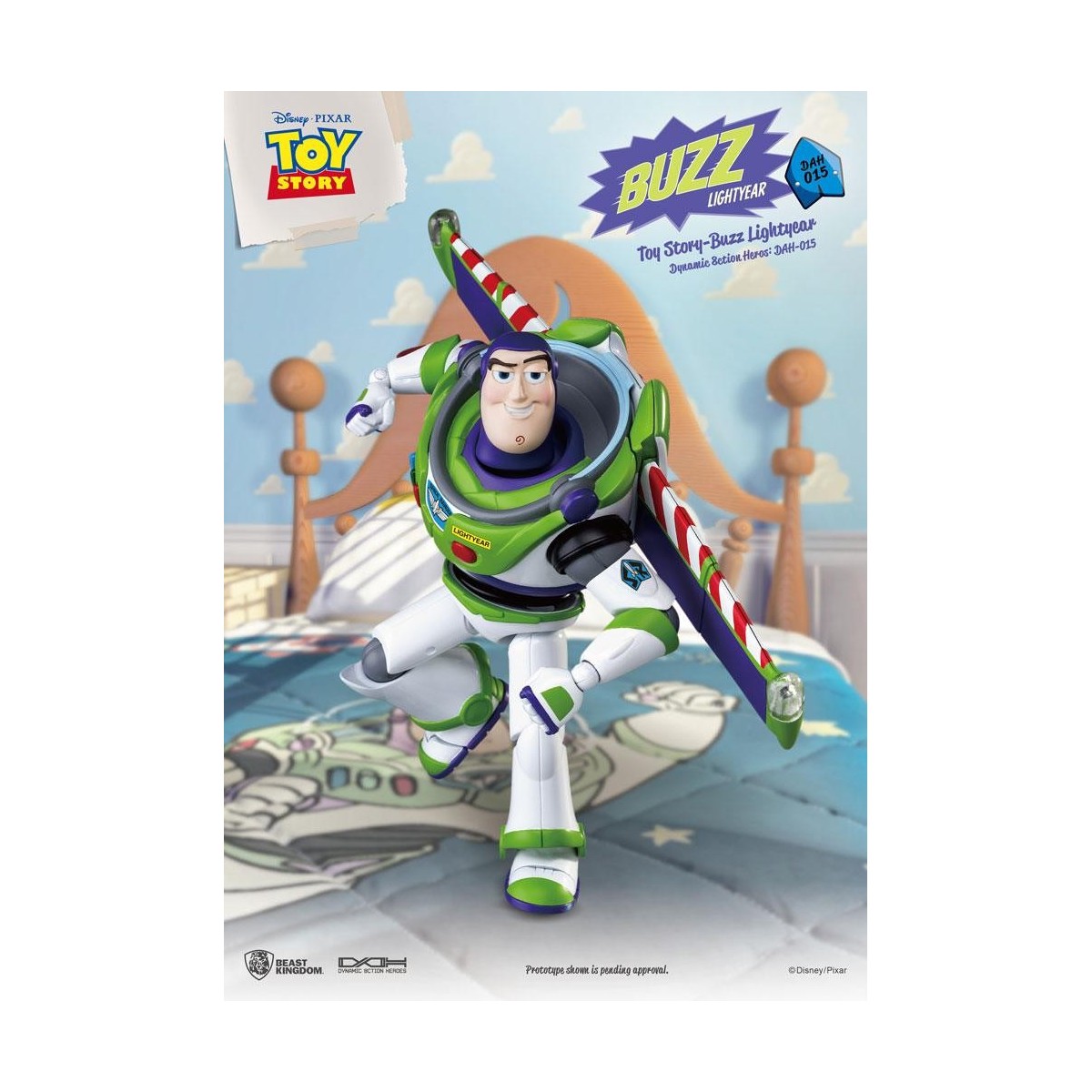 Beast Kingdom - Toy Story Buzz Lightyear - Dynamic Action Helden 1/9 Actionfigur