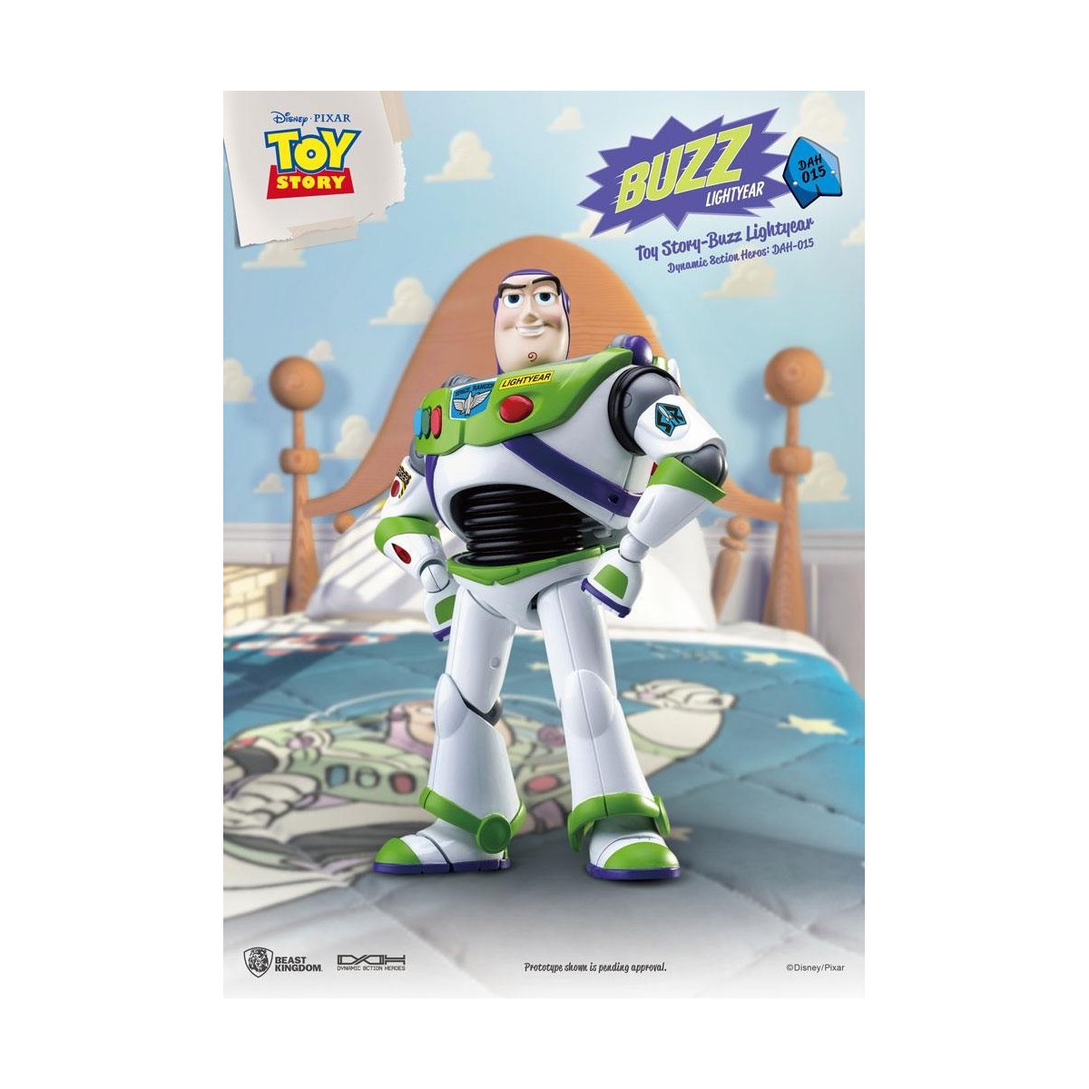 Beast Kingdom - Toy Story Buzz Lightyear - Dynamic Action Helden 1/9 Actionfigur