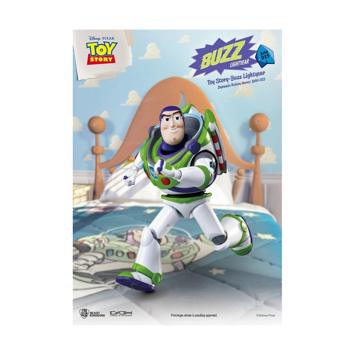 Beast Kingdom - Toy Story Buzz Lightyear - Dynamic Action Helden 1/9 Actionfigur