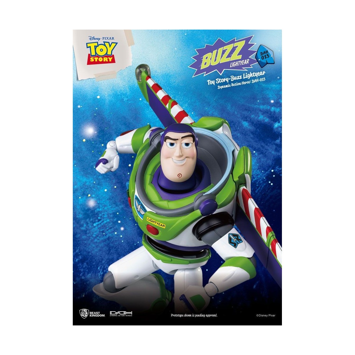 Beast Kingdom - Toy Story Buzz Lightyear - Dynamic Action Helden 1/9 Actionfigur