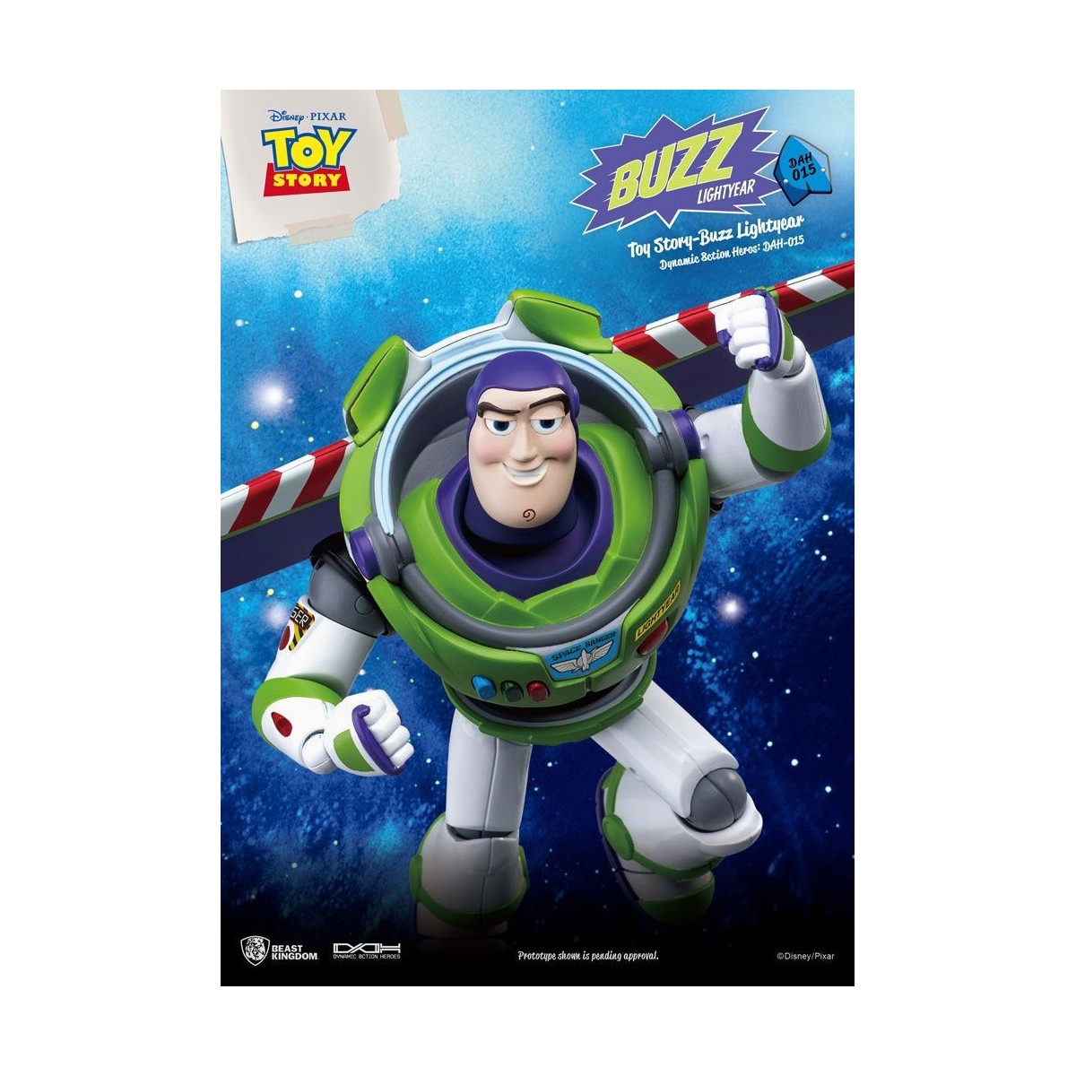 Beast Kingdom - Toy Story Buzz Lightyear - Dynamic Action Helden 1/9 Actionfigur