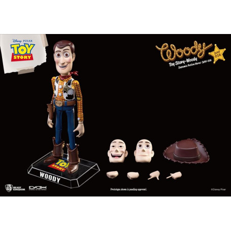 Beast Kingdom - Toy Story Woody - Dynamic Action Helden 1/9 Actionfigur