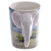 Tasse mit Elefanten Henkel