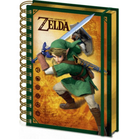 Die Legende von Zelda - Nintendo 3D Lentikular-Notizbuch A5