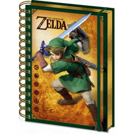 Die Legende von Zelda - Nintendo 3D Lentikular-Notizbuch A5