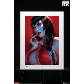 Seitenausstellung - Vampir-Kunstdruck von Warren Louw - 61 x 46 cm - ungerahmt