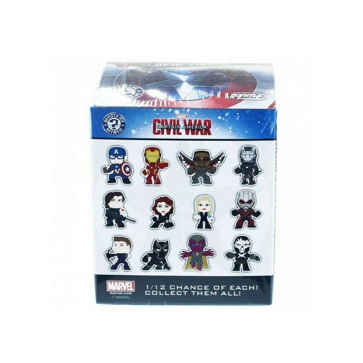 Funko Mini-Figuren Wunderrächer Captain America: Zufallsmodell Bürgerkrieg