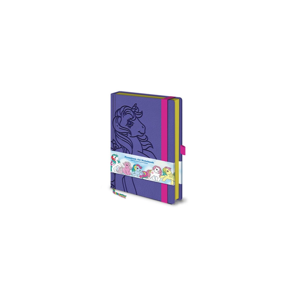 Notizbuch A5 Premium Mein kleines Pony Retro